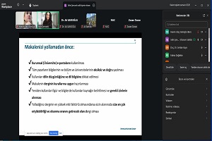 "SPRINGER NATURE YAZAR SEMİNERİ: Yayın Şansınızı Nasıl Artırırsınız?" Eğitim Toplantısı Yapıldı.